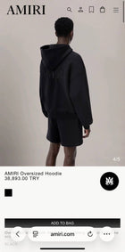 Black Oversized Hoodie