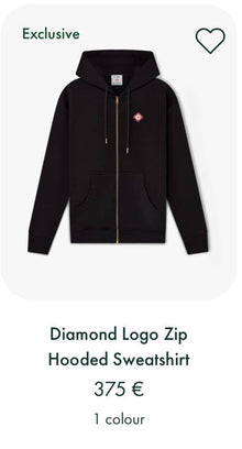 Black Zipper Sweatshirt