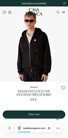 Black Zipper Sweatshirt