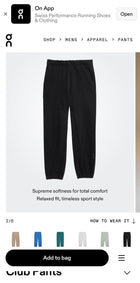 Black Cotton Trackpants