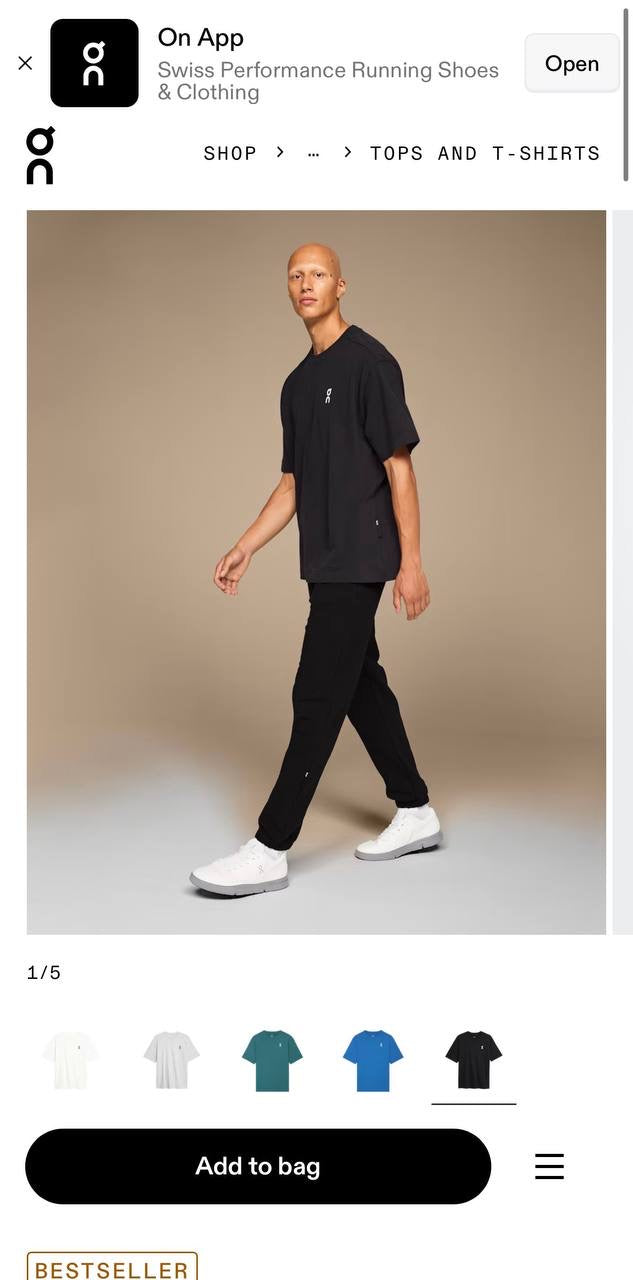 Black T-shirt